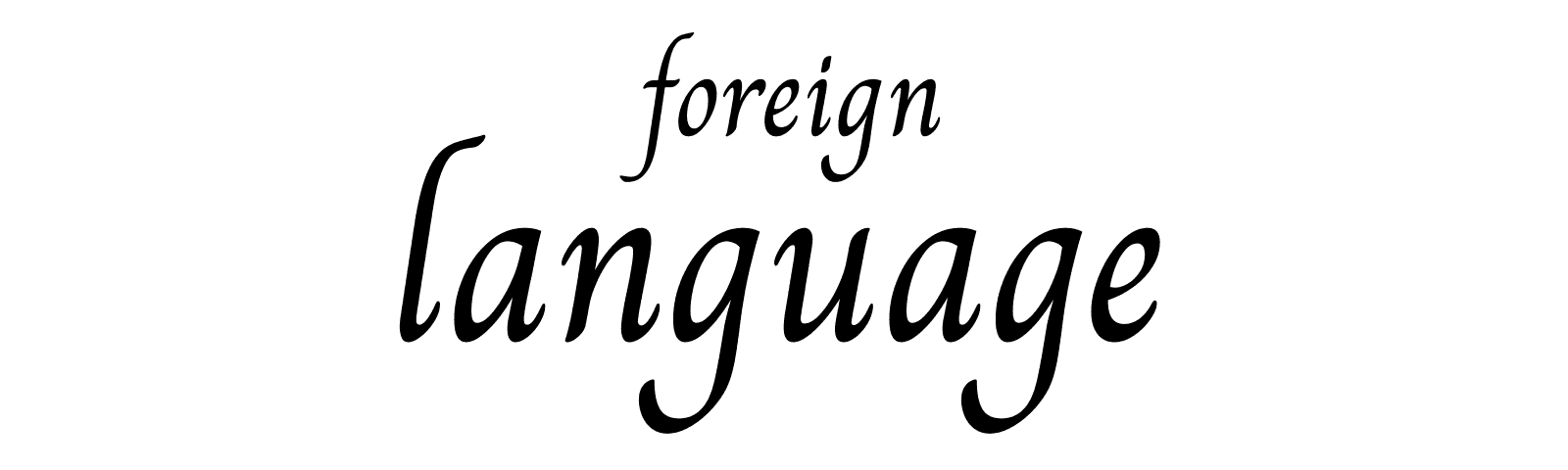 Foreign Language